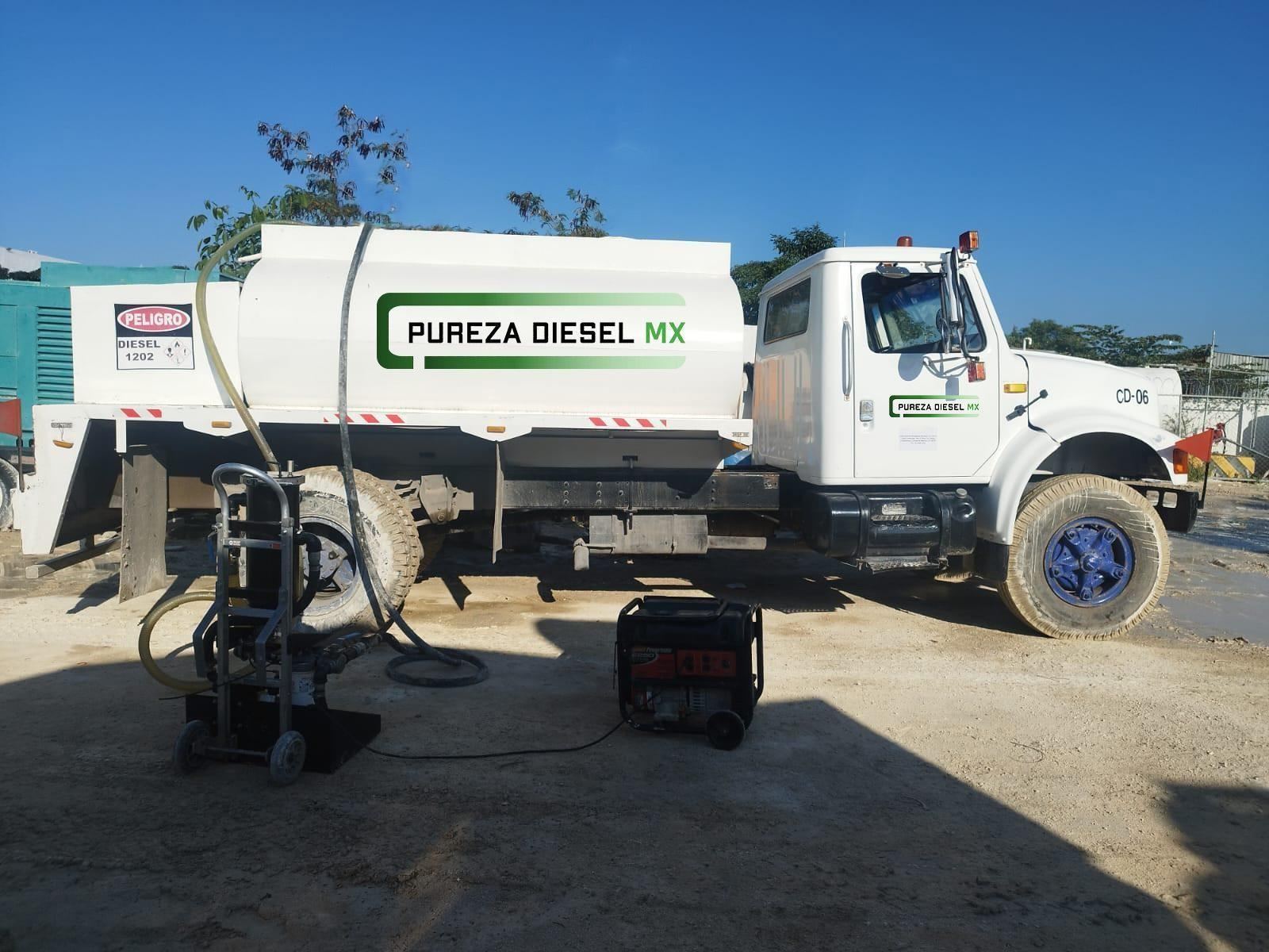 Servicio de pulido de diesel de Pureza Diesel a un tanque cisterna móvil en Acapulco