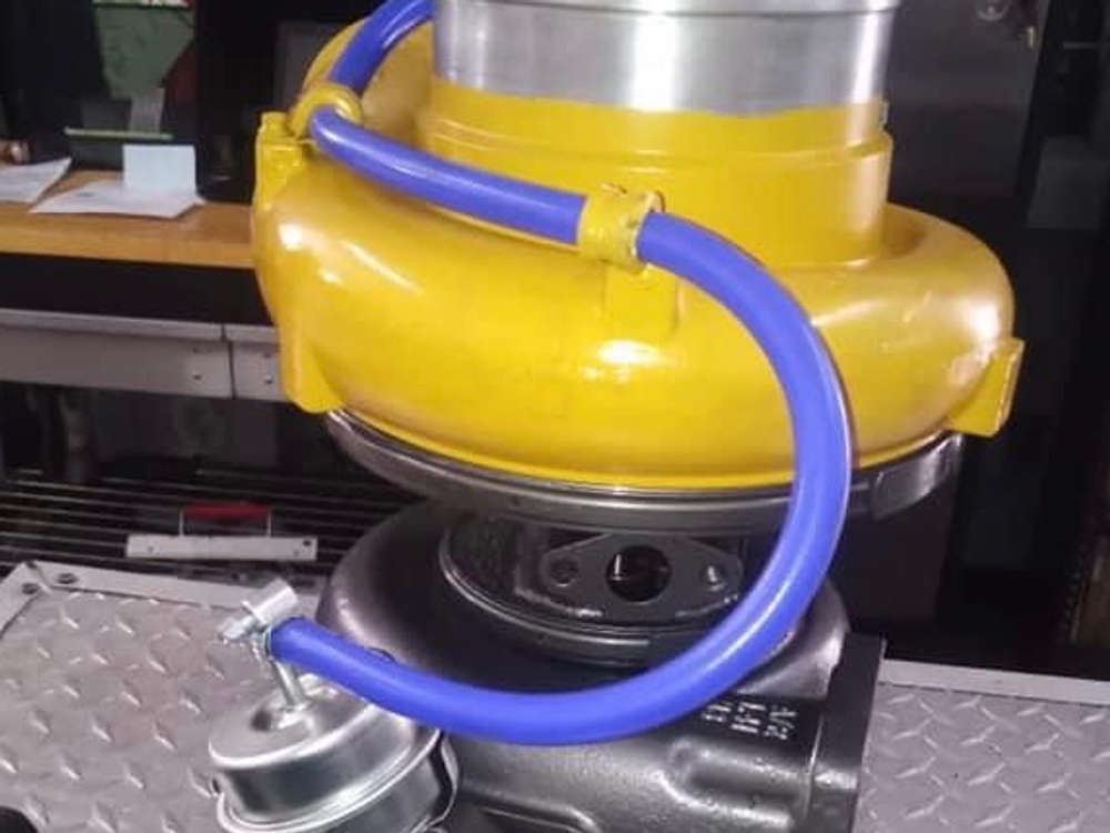 Turbocargador en reparación